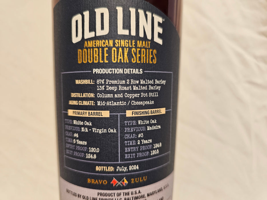 Old Line Spirits / British Bourbon Society Private Selection