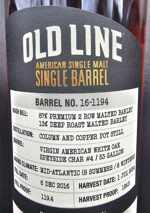 British Bourbon Society / Old Line Sample Set